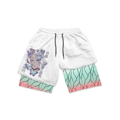 Demon Slayer Character Compression Shorts