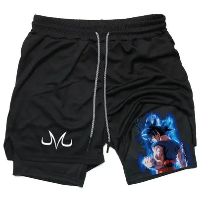 2 in 1 Dragon Ball Z Compression Shorts