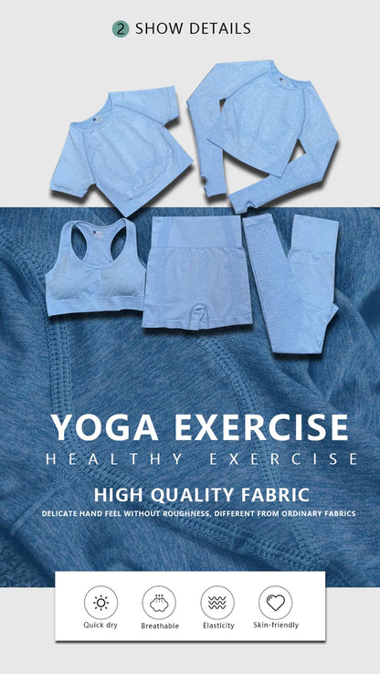 “Naked Feeling” 5 Piece Yoga Set