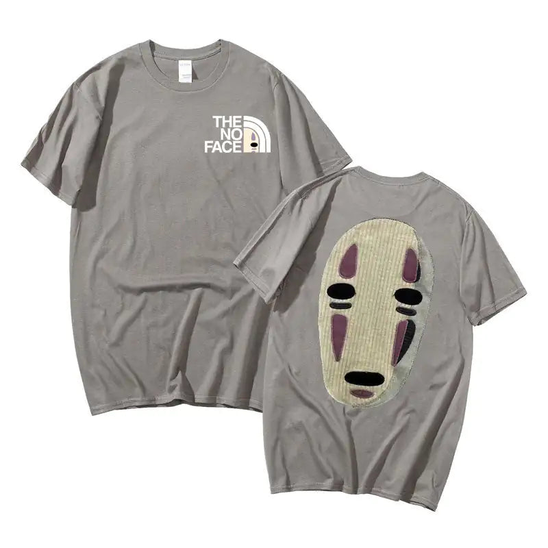 No Face Man Graphic  T Shirt