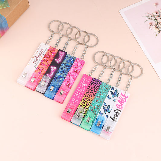 Card Gripper Puller Keychain