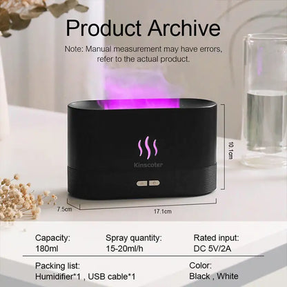 Aromatherapy Air Diffuser Lamp