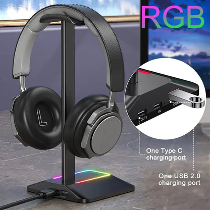 RGB Gaming Headphone Stand