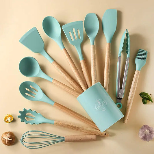 Colorful Non Stick Utensils Set