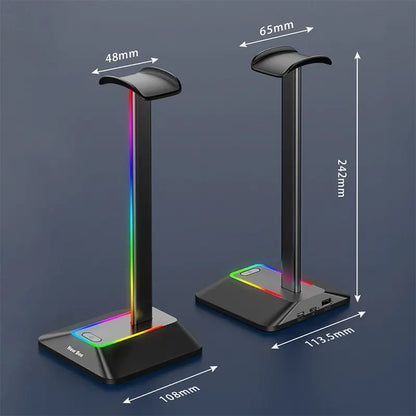 RGB Gaming Headphone Stand