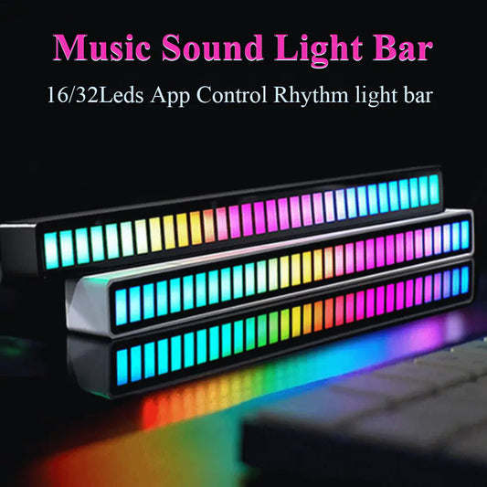 RGB Sound Light Bar Set